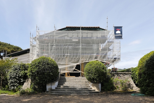 Ravalement de façade de la résidence Itsas Aldian, en bord de mer à Hendaye