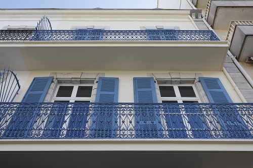 Ravalement de façade de copropriété sur rue Mazagran à Biarritz