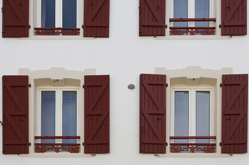 Ravalement de façade de l´Hotel Colbert à Saint-Jean-de-Luz