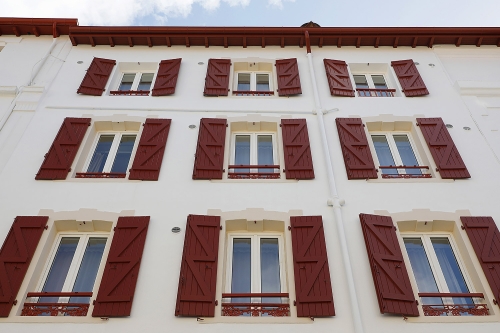 Ravalement de façade de l´Hotel Colbert à Saint-Jean-de-Luz