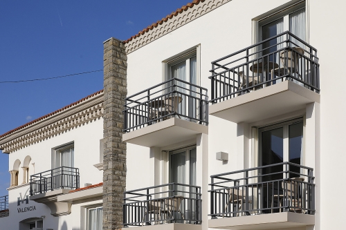 Rehabilitación de fachada del hotel Valencia en Hendaya playa