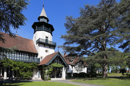 Rehabilitación de fachada de la torre del Village de vacances VTF Le domaine de Françon en Biarritz