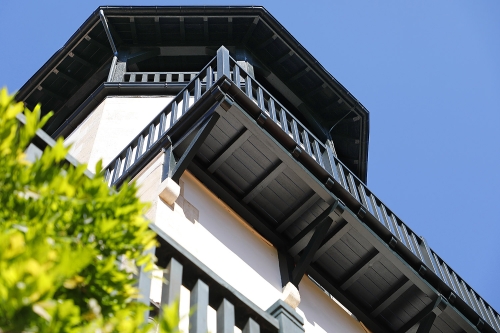 Rehabilitación de fachada de la torre del Village de vacances VTF Le domaine de Françon en Biarritz