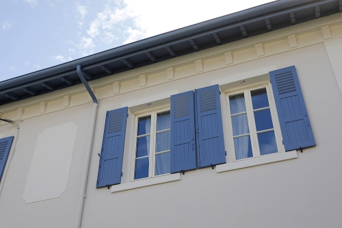 Ravalement de façade de copropriété sur rue Mazagran à Biarritz