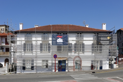 Ravalement de façade de la Résidence Val-Lisa à Urrugne