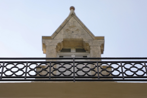 Ravalement de façade de château a Ustaritz