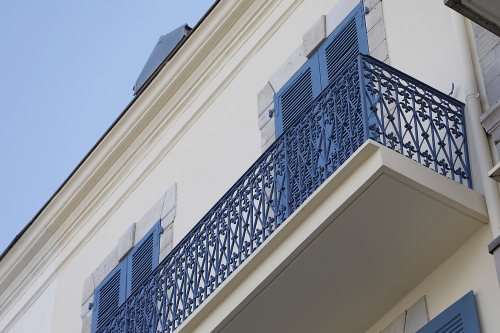 Ravalement de façade de copropriété sur rue Mazagran à Biarritz