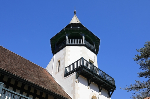 Rehabilitación de fachada de la torre del Village de vacances VTF Le domaine de Françon en Biarritz