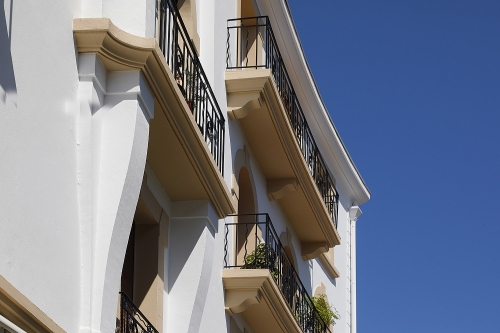 Ravalement de façade au Boulevard de Gaulle à Hendaye