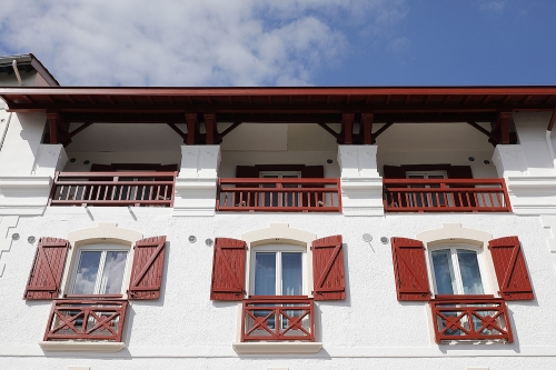 Ravalement de façade de l´Hotel Colbert à Saint-Jean-de-Luz