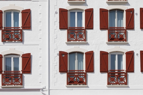 Ravalement de façade de l´Hotel Colbert à Saint-Jean-de-Luz