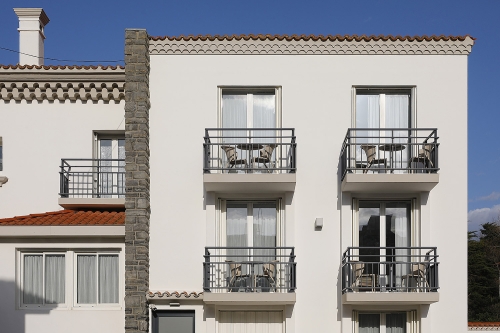 Rehabilitación de fachada del hotel Valencia en Hendaya playa