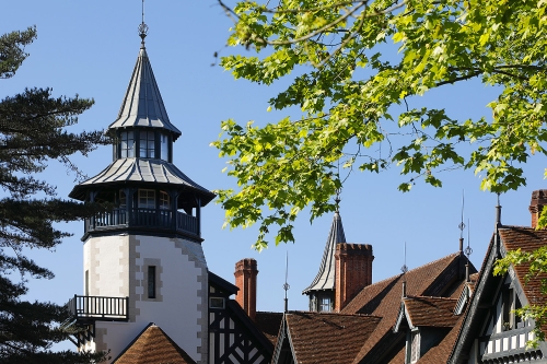 Rehabilitación de fachada de la torre del Village de vacances VTF Le domaine de Françon en Biarritz