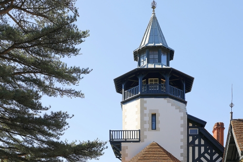 Rehabilitación de fachada de la torre del Village de vacances VTF Le domaine de Françon en Biarritz